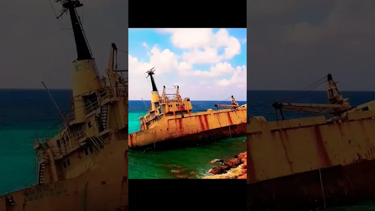 Edro 3 Wreck Hidden Gem of Peyia Pafos #shorts