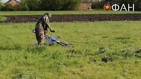 A Ukrainian drone was shot down by Cossacks from the Don detachment