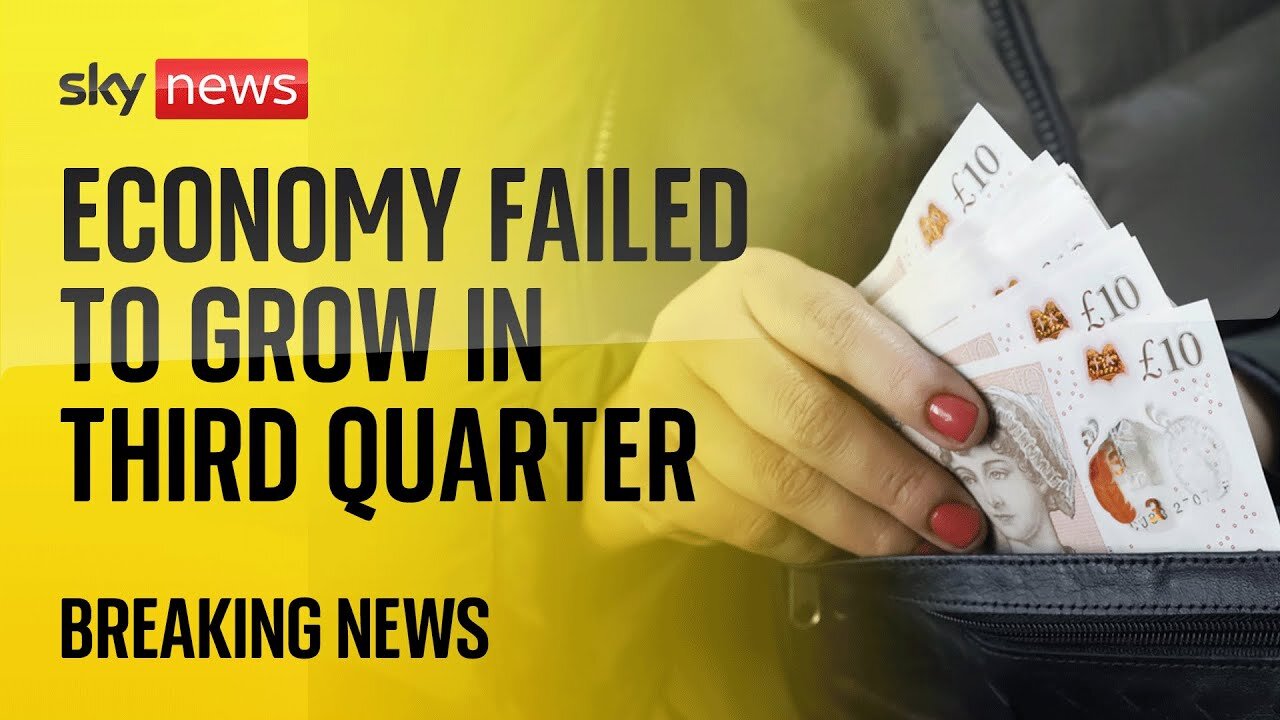 UK economy showed no growth in last quarter, revised figures show