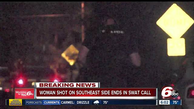 Three in custody after shooting, SWAT call