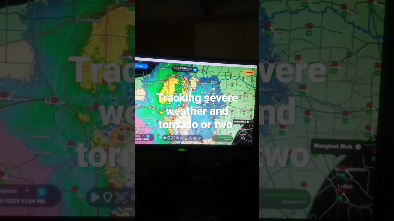 large hail and damaging winds and tornado 🌪️🌪️