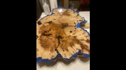 How to flood coat a Wood burl