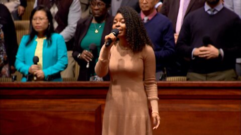 "GOD" sung by the Times Square Church Choir