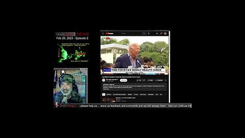 TruthSlinger Show SHORT 2 26 2023 - Joe Biden Tells The Corn Pop Story - Reaction Short