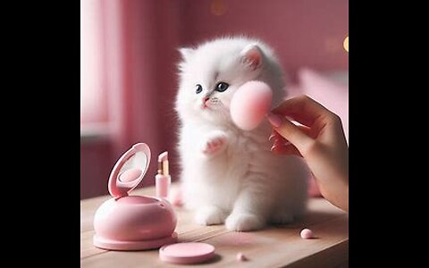 Fluffing Kitty (ASMR)