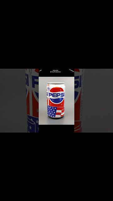The Pepsi colors; red, white and blue were introduced to represent the American flag #pepsi #shorts