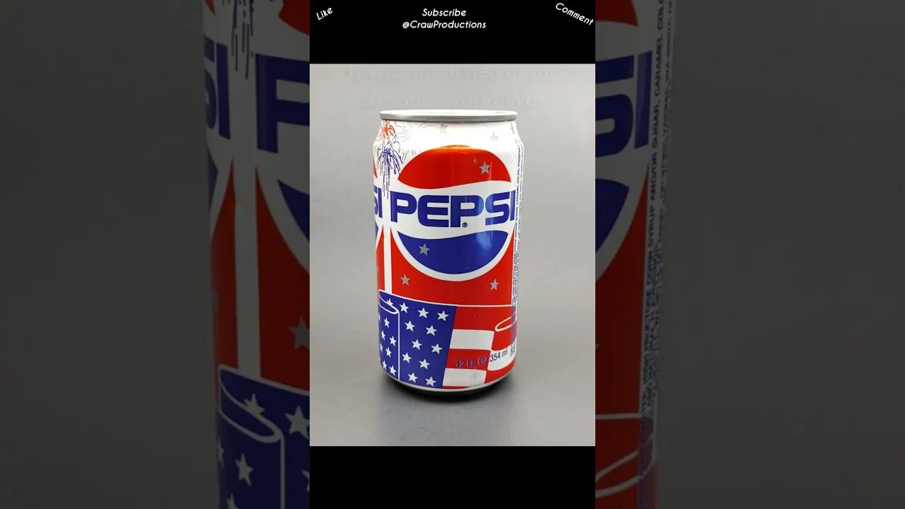 The Pepsi colors; red, white and blue were introduced to represent the American flag #pepsi #shorts