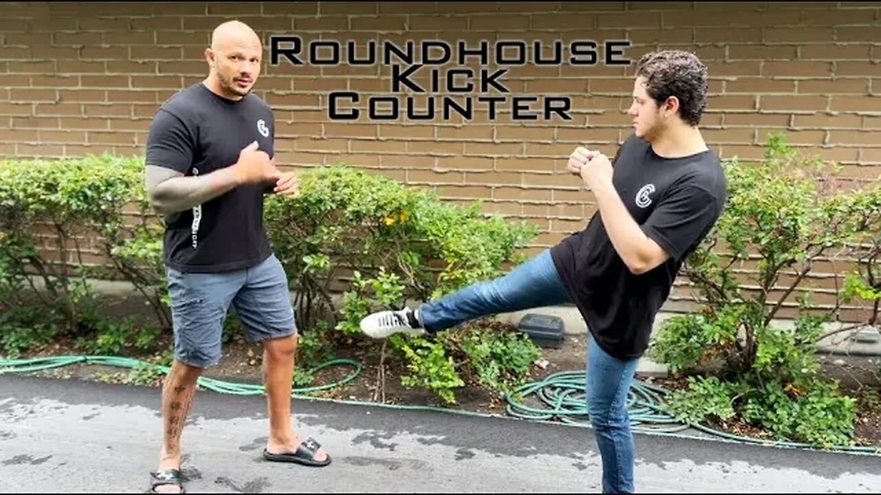 Defend and Counter the Roundhouse Kick for Self Defense