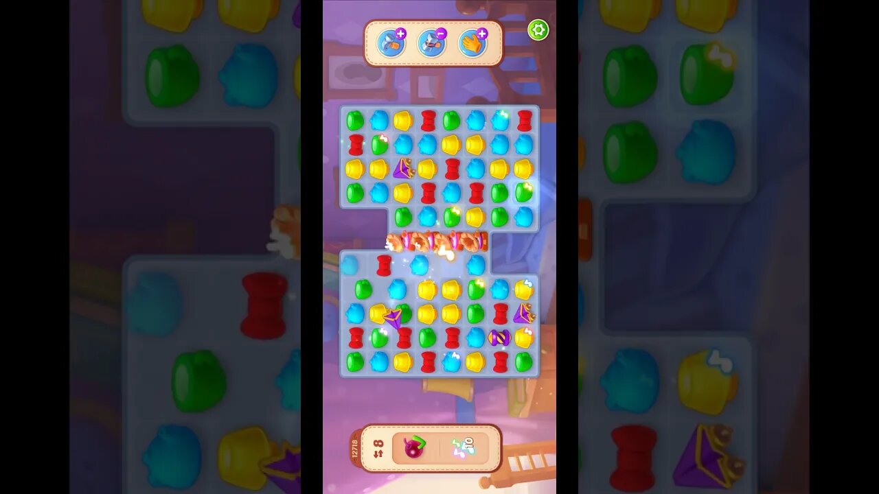 Shorts Playrix Homescapes Gameplay Walkthrough Level 12718-040