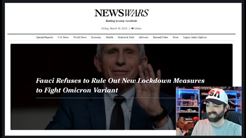 Called It! Fauci Says 'LOCKDOWNS Are Back On The Menu, Boys!'