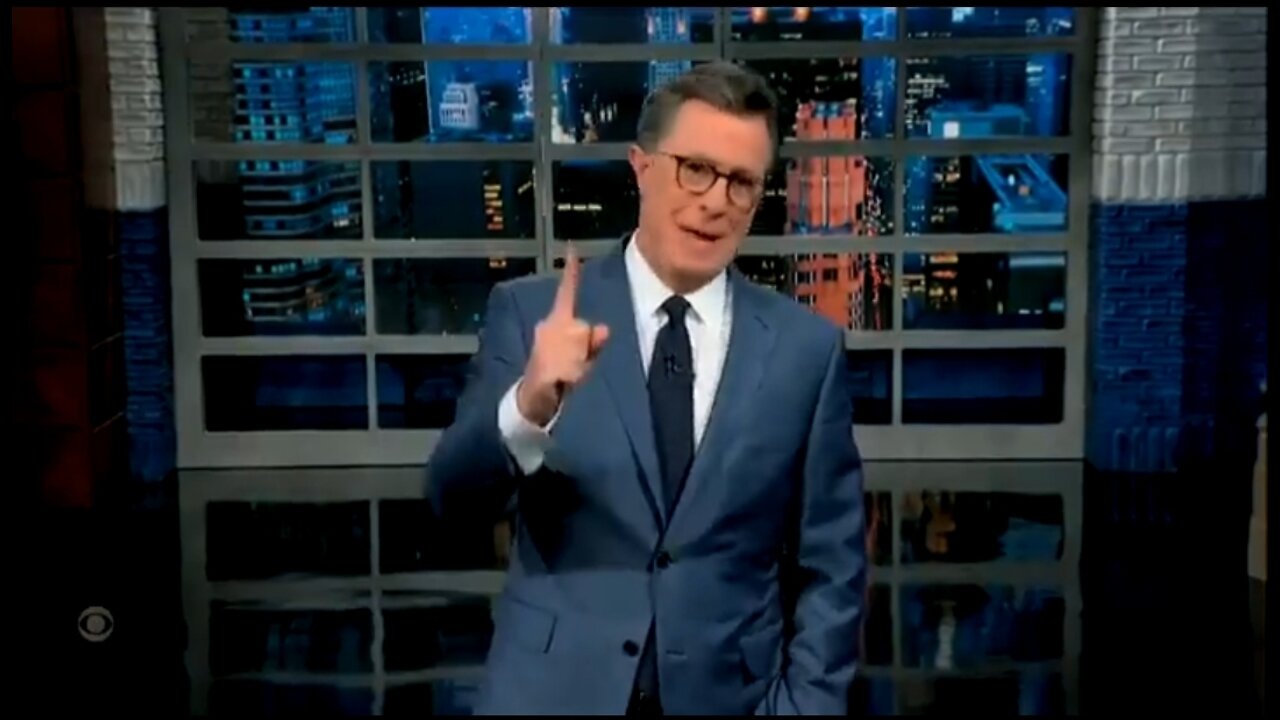 Stephen Colbert: Fox's Doocy Should Be Slapped For Quoting Biden To Biden