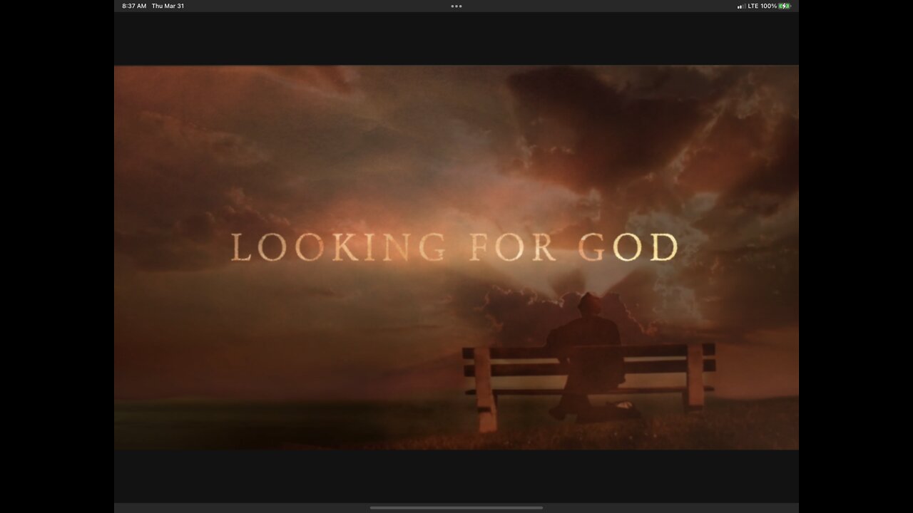 Looking for God