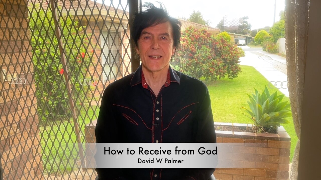 How to Receive from God