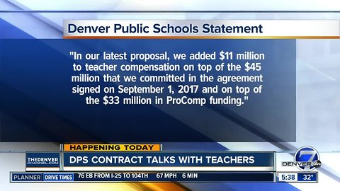 DPS contract talks with teachers