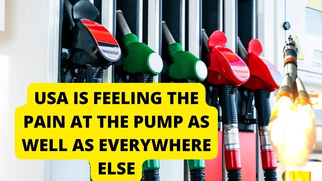 Sanctions Causing Crazy Gas Prices In The USA. 3-8-2022