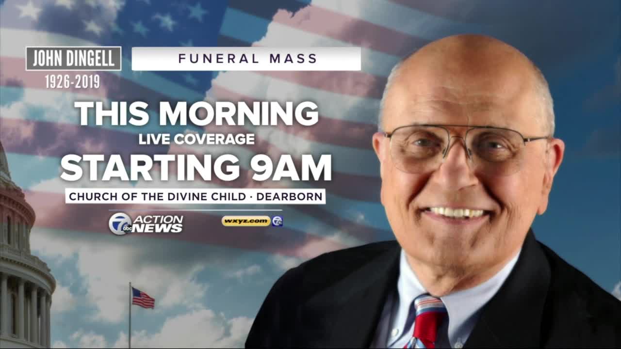 Joe Biden expected to speak at John Dingell's funeral on Tuesday