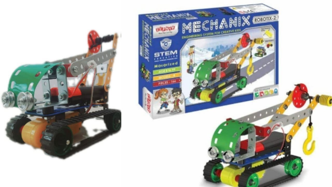 Mechanic Tow Truck Kids Toys DIY Kit|