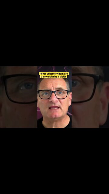 Are you a HyperNation Ponzi Scheme Victim! Contemplating Suicide? Understanding & Preventing Suicide