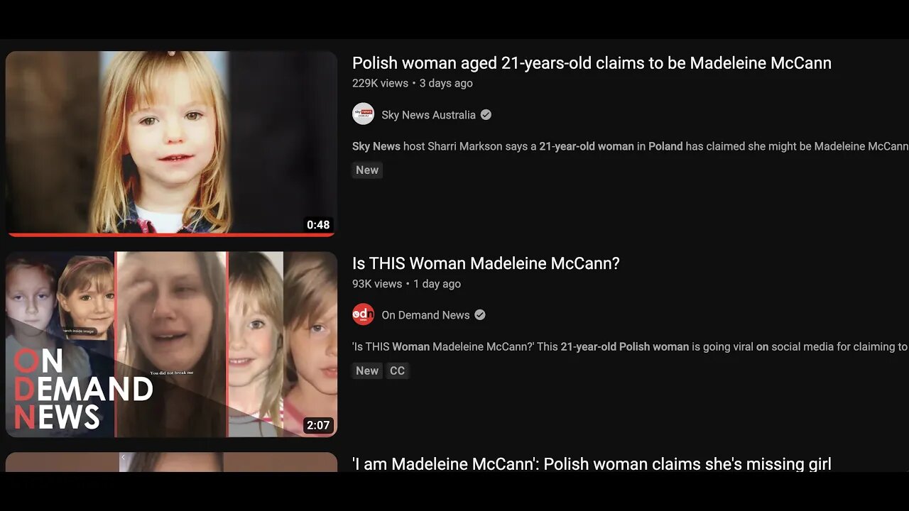 ‘Iammadelinemccann’ trending: real or hoax? It depends on your bias