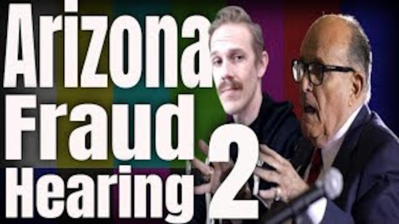 Arizona Fraud Hearing2 | US Politics Live Streamer Channel | C span Live Stream Happening Right Now