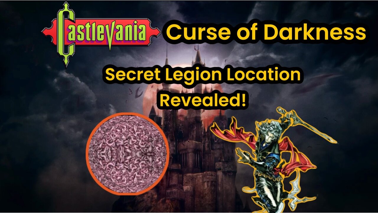 Castlevania Curse of Darkness - Finding the Hidden Legion Boss!