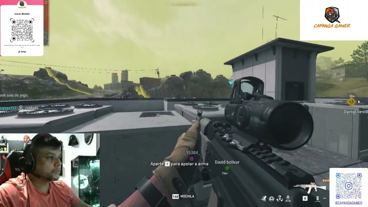 Granadinha marata e finalização de inimigo. Jogando Call of Duty: Warzone 2 #Shorts