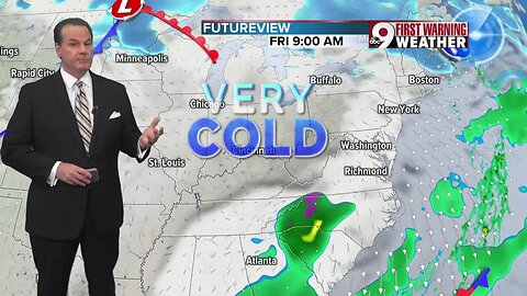 Your Monday evening forecast