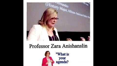 PROFESSOR ZARA ANISHANSLIN: REPTILIAN-STYLE