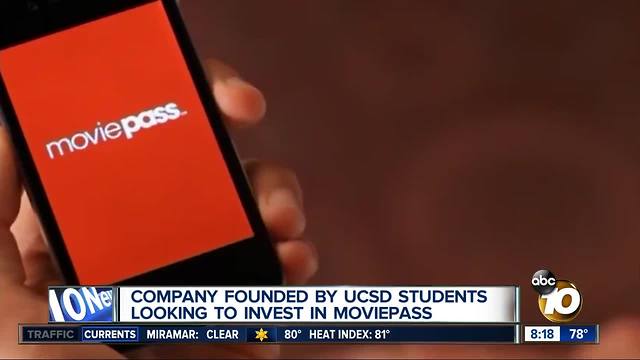 Company founded by UCSD students looking to invest in moviepass