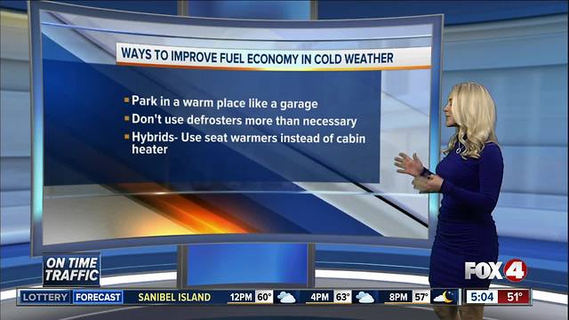 Ways to improve fuel economy in cold weather