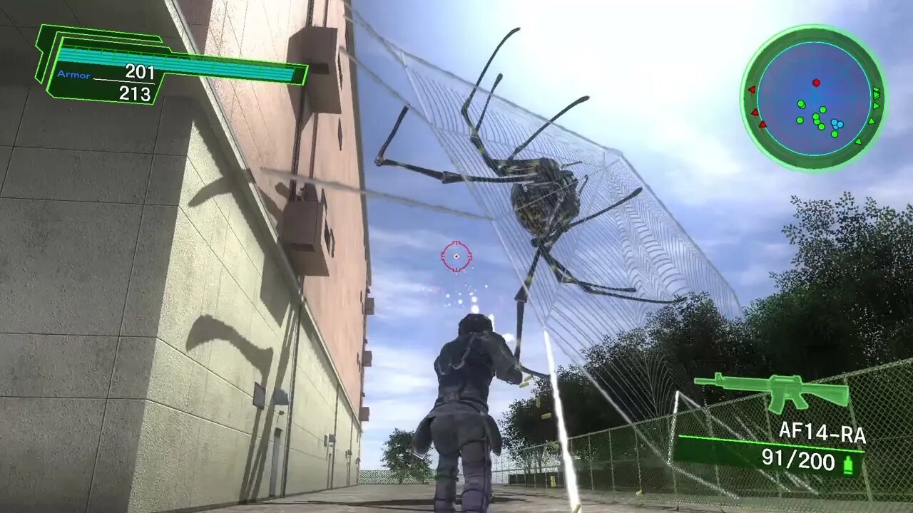 Earth Defense Force 4 Part 9-Pulled To The Web