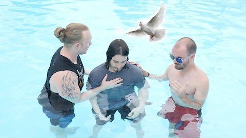 Baptism Time | Saul says yes to JESUS!!!