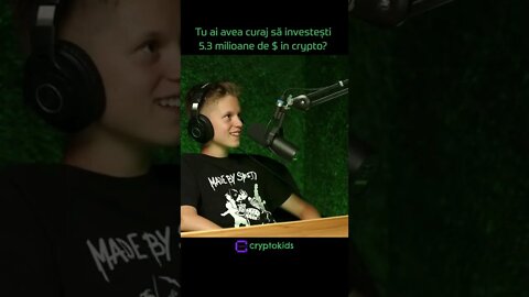 Tu ai avea curaj să investești 5.3 milioane $ în crypto?