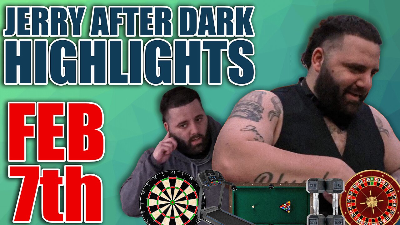 The Roulette Wheel Pushes Jersey Jerry To His Limits | Jerry After Dark 2/7