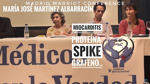 DRA MARTÍNEZ ALBARRACÍN EN LA CONFERENCIA ANIVERSARIO DE MÉDICOS POR LA VERDAD