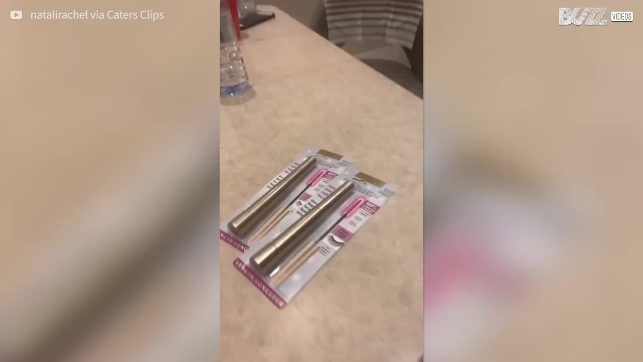 Le mascara est un sombre mystère pour cet homme