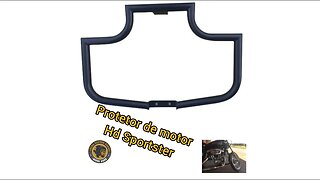 Visualização protetor motor sportster Lidera Custom Garage