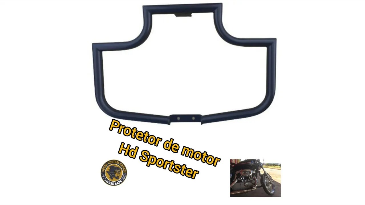 Visualização protetor motor sportster Lidera Custom Garage