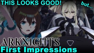 Beautifully Directed.. Gacha Advert? - Arknights Prelude To Dawn Anime First Impressions!