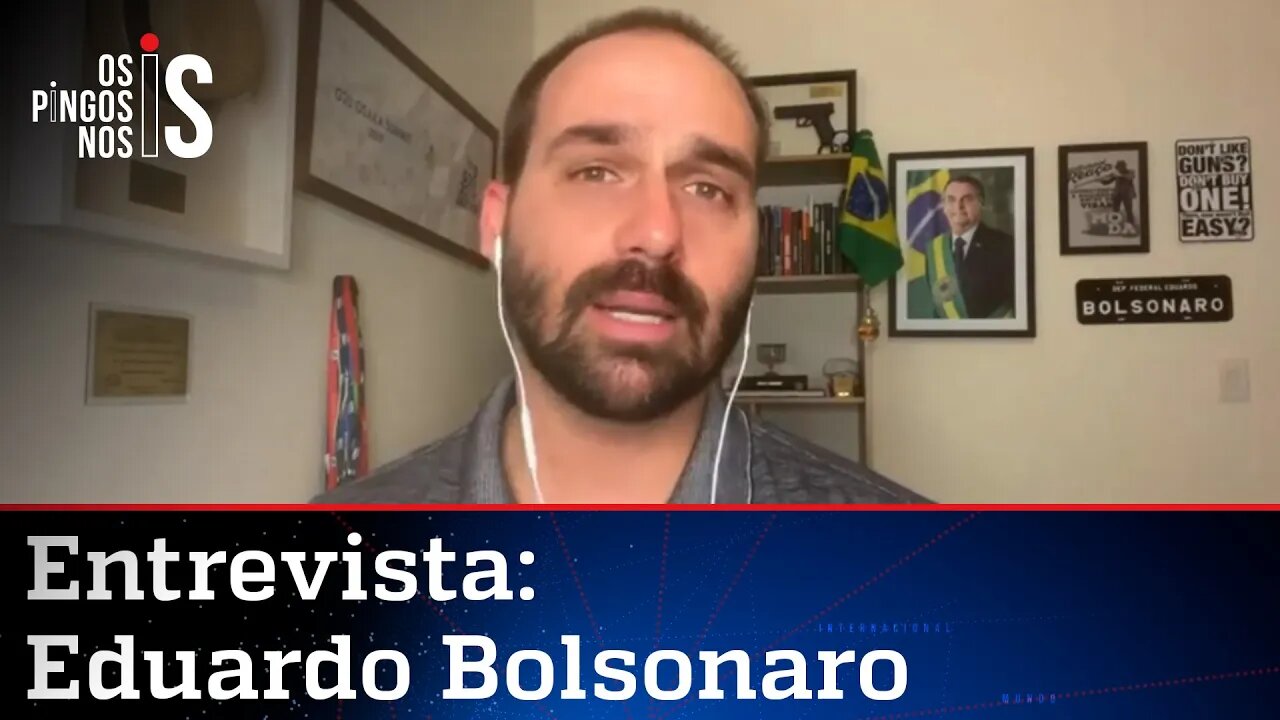 Exclusivo: Eduardo Bolsonaro fala sobre eleição nos EUA