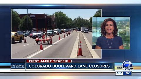 Daily closures on Colorado Blvd. scheduled for next couple weeks