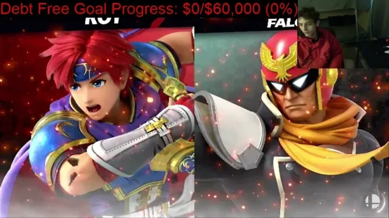 Roy VS Captain Falcon On The Hardest Difficulty In A Super Smash Bros Ultimate Match