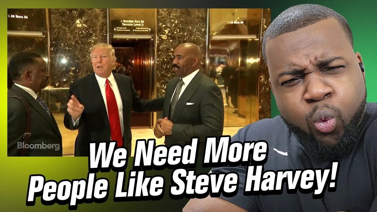 Steve Harvey on the Donald Trump Visit