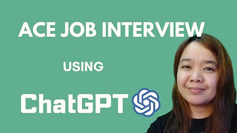 How to Use ChatGPT to ACE Job Interviews | Learn ChatGPT