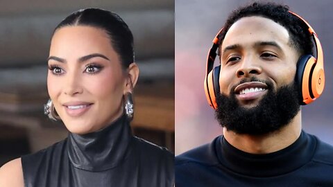 Kim K May Literally Break A Leg Trying To Impress Odell Beckham Jr!