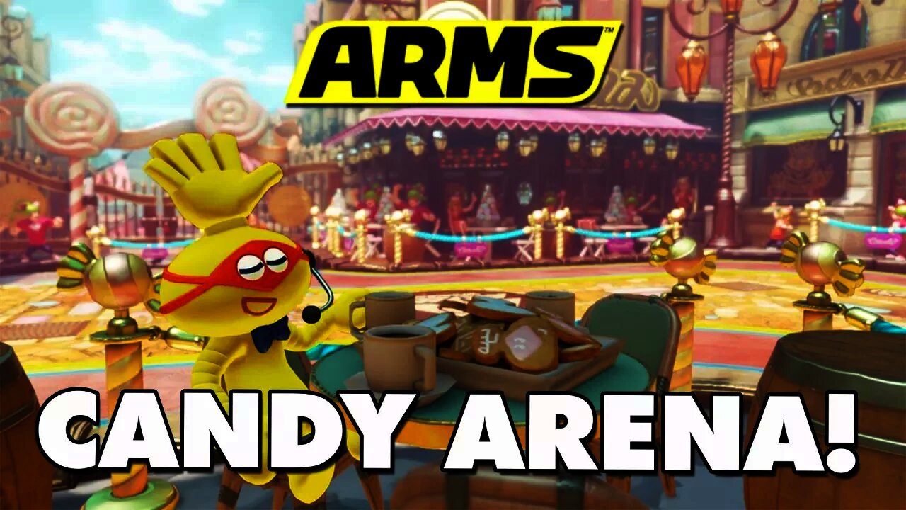 ARMS - NEW Candy Themed Arena and Character Teased!