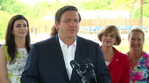 Gov. DeSantis visits Stuart, announces plan to crack down on environmental crimes
