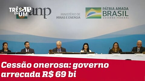 Governo arrecada R$ 69 bilhões em megaleilão do pré-sal