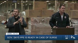 Gov. Stitt Says PPE Is Ready In Case of Surge