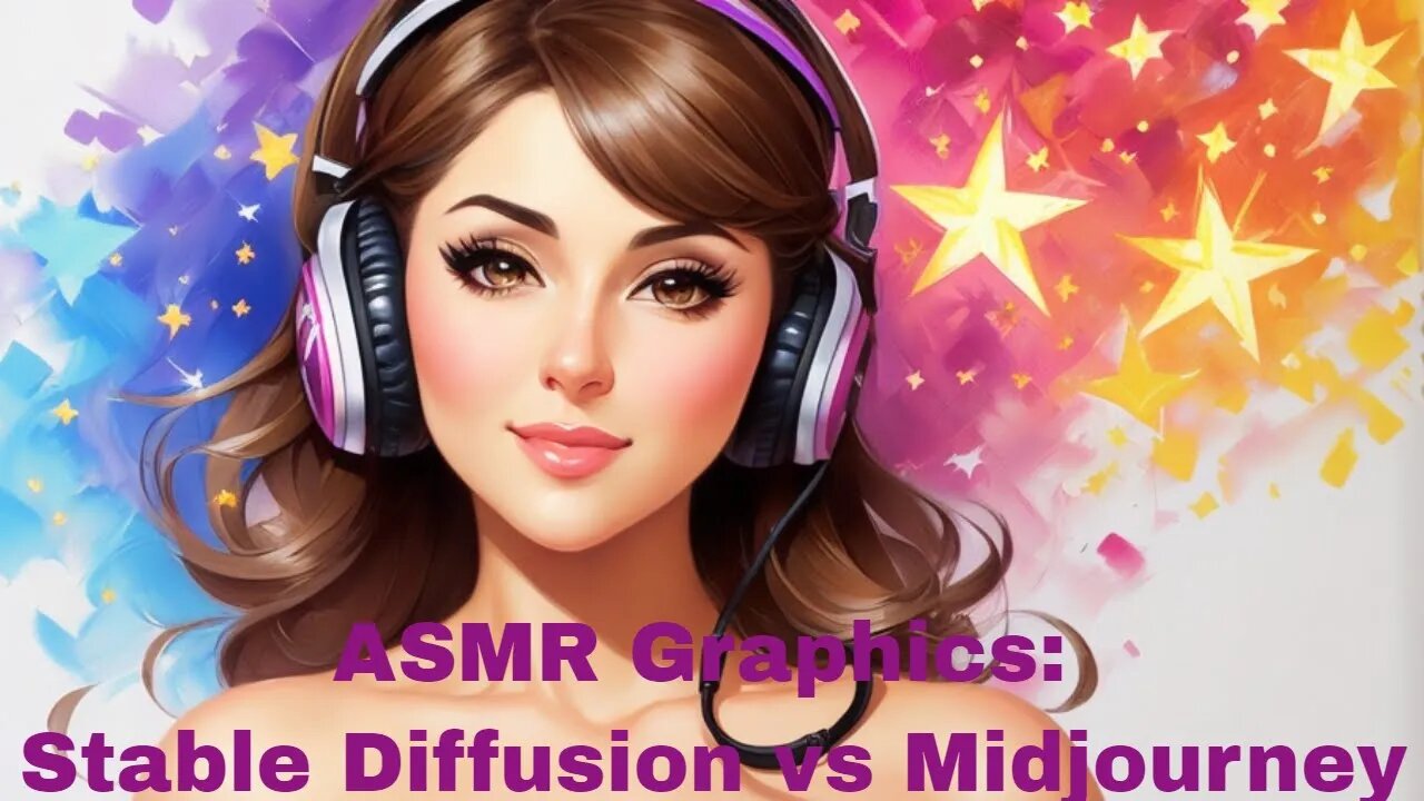 Stable Diffusion vs. Midjourney ASMR Live Stream